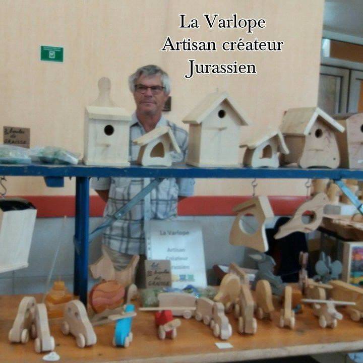 Alain Barraux artisan de bois du Jura