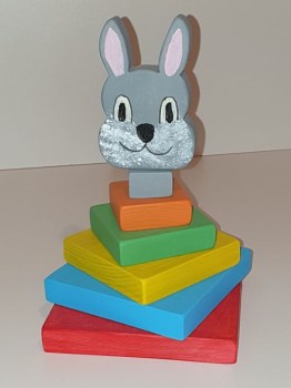 Jouet Lapin empilable