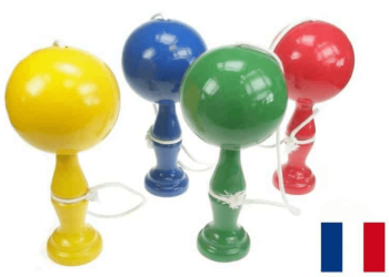 Bilboquet laqué