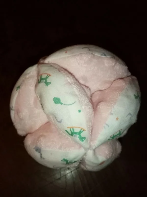 Balle de préhension Rose