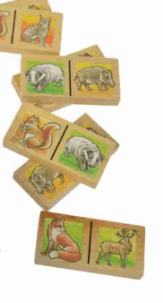 Domino Animaux de la forêt