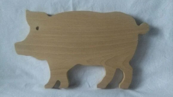 planche à servir cochon
