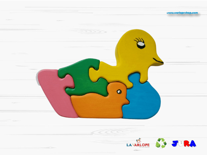 Puzzle cane et son petit