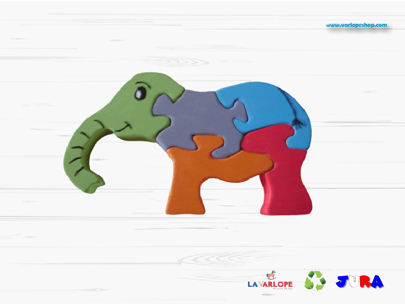 Puzzle éléphant