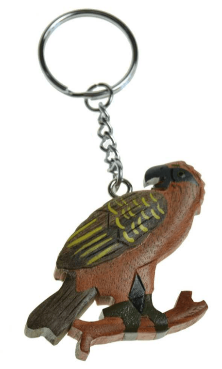 Porte clef marqueterie AIGLE