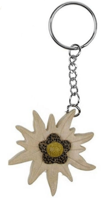 Porte clef edelweiss