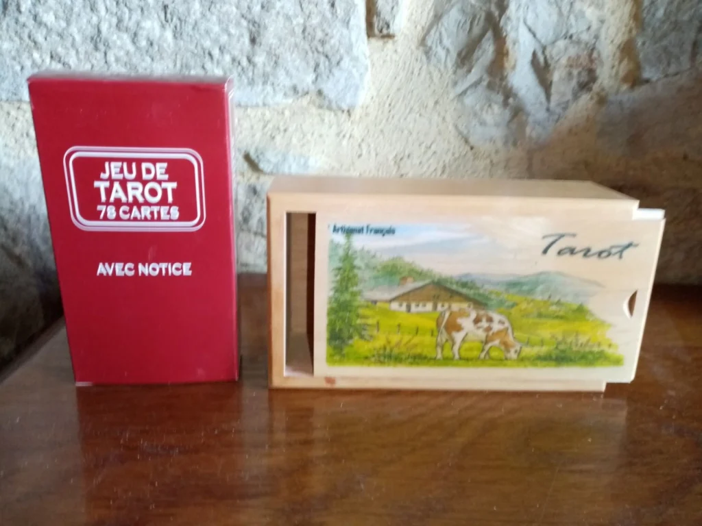 Jeu de tarot, coffret