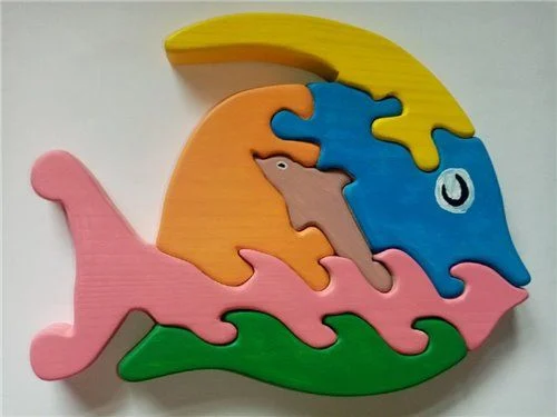 Puzzle poisson et son petit