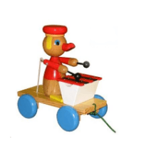 Xylo Canard 1/2 Laqué