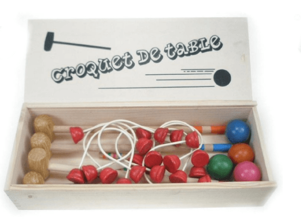 Jeu de croquet de table